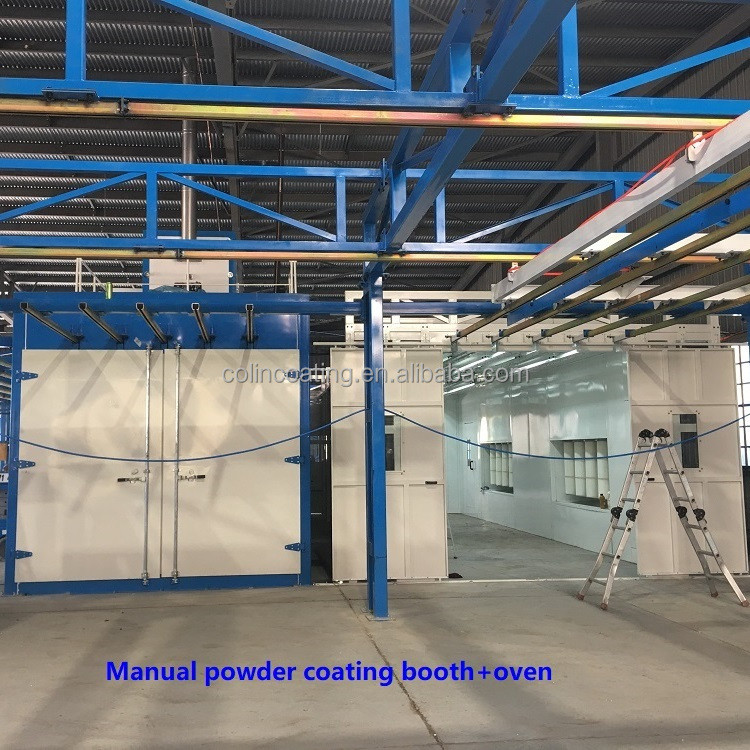 Buy cheap OEM Powder Coating Booths Electrostatic Powder Coating Line from wholesalers