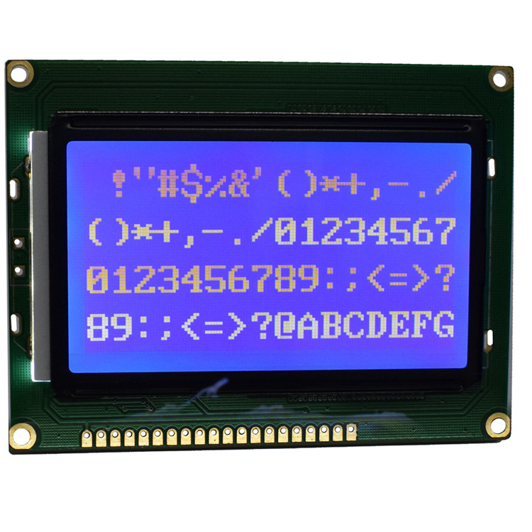  WLED Backlight Type Graphic Display Module , Serial Signal Transflective LCD Module Manufactures