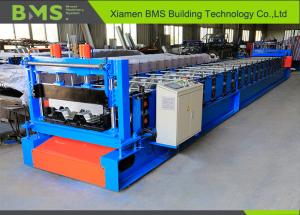  Thickness 0.8 - 1.5mm Body Frame 400H Floor Decking Roll Forming Machine Manufactures