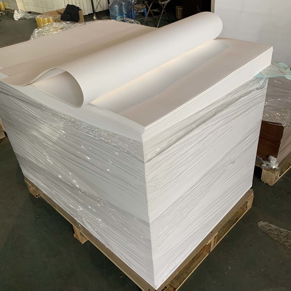  Pvc Pu Paper Packaging Material 787x1092mm 98% Plant firres Content Manufactures