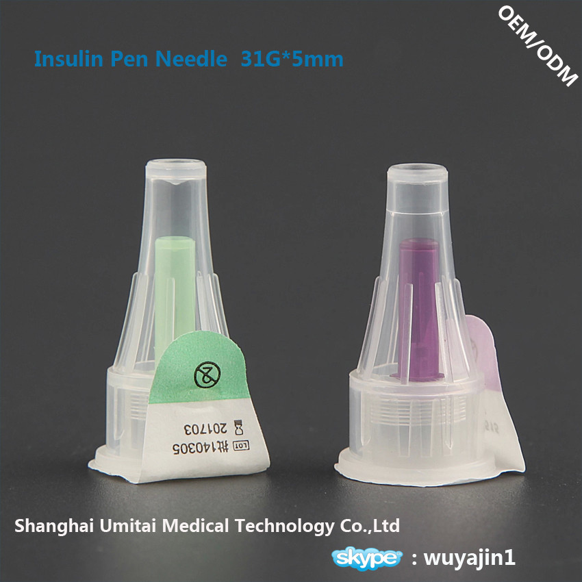  31Gx5mm Smart Insulin Pen Needles For Lantus Solostar / Berlipen / OptiClik Manufactures