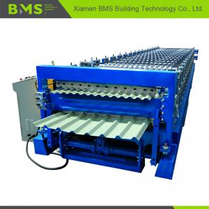  Dual Layer Roofing Sheet Roll Forming Machine More Convenient ISO9001/CE Manufactures