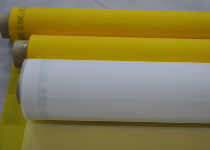  165cm Width Polyester Printing Mesh , 100% PET Screen Mesh Fabric Manufactures