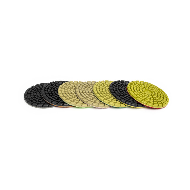  3 Inch Diamond Resin Pads Concrete Polishing Pad For Concrete Floor Manufactures