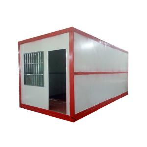  1.5kn/m2 Sandwich Panel Foldable Container House For Workers Accommodation Manufactures