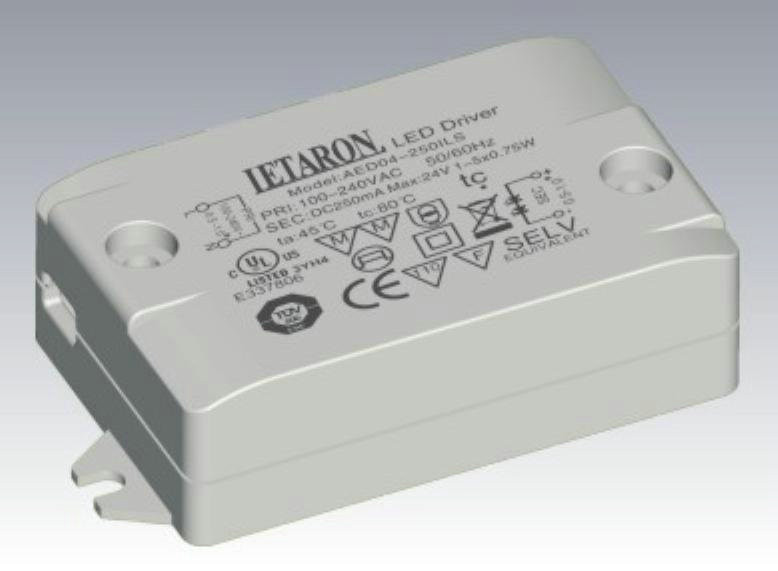  Constant current LED Driver Controller Transformer AED04-500ILS 500mA 4W Manufactures