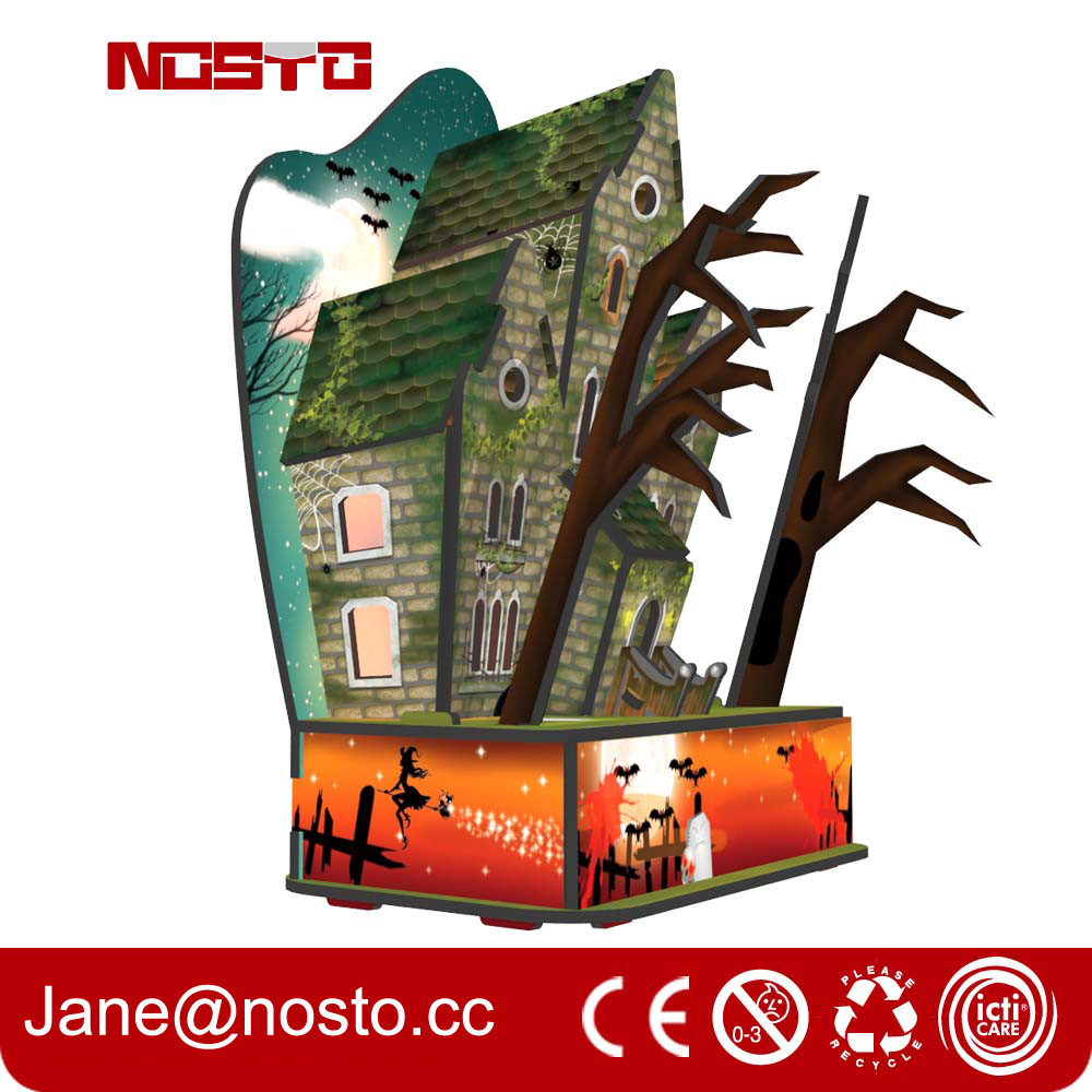  Halloween Castle 3d puzzles with night edition , puzzle 3d , Direct Manufacturer Manufactures