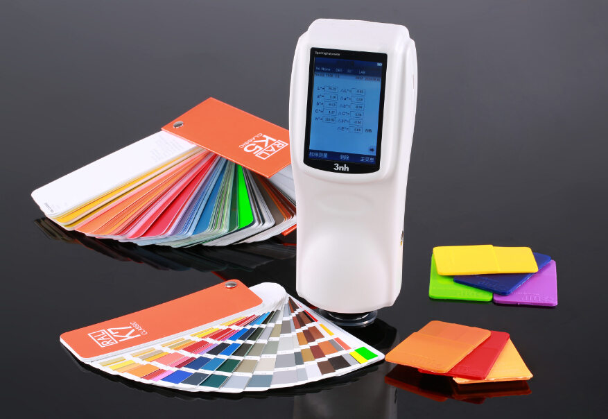 Paper color fastness tester cheap 45/0 spectrophotometer NS800 3nh vs BYK 6801 and Xrite exact density meter