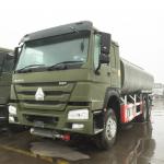  LHD / RHD Water / Milk Tanker Truck 20000L With HW76 Lengthen Cab ZZ1257N4641W Manufactures