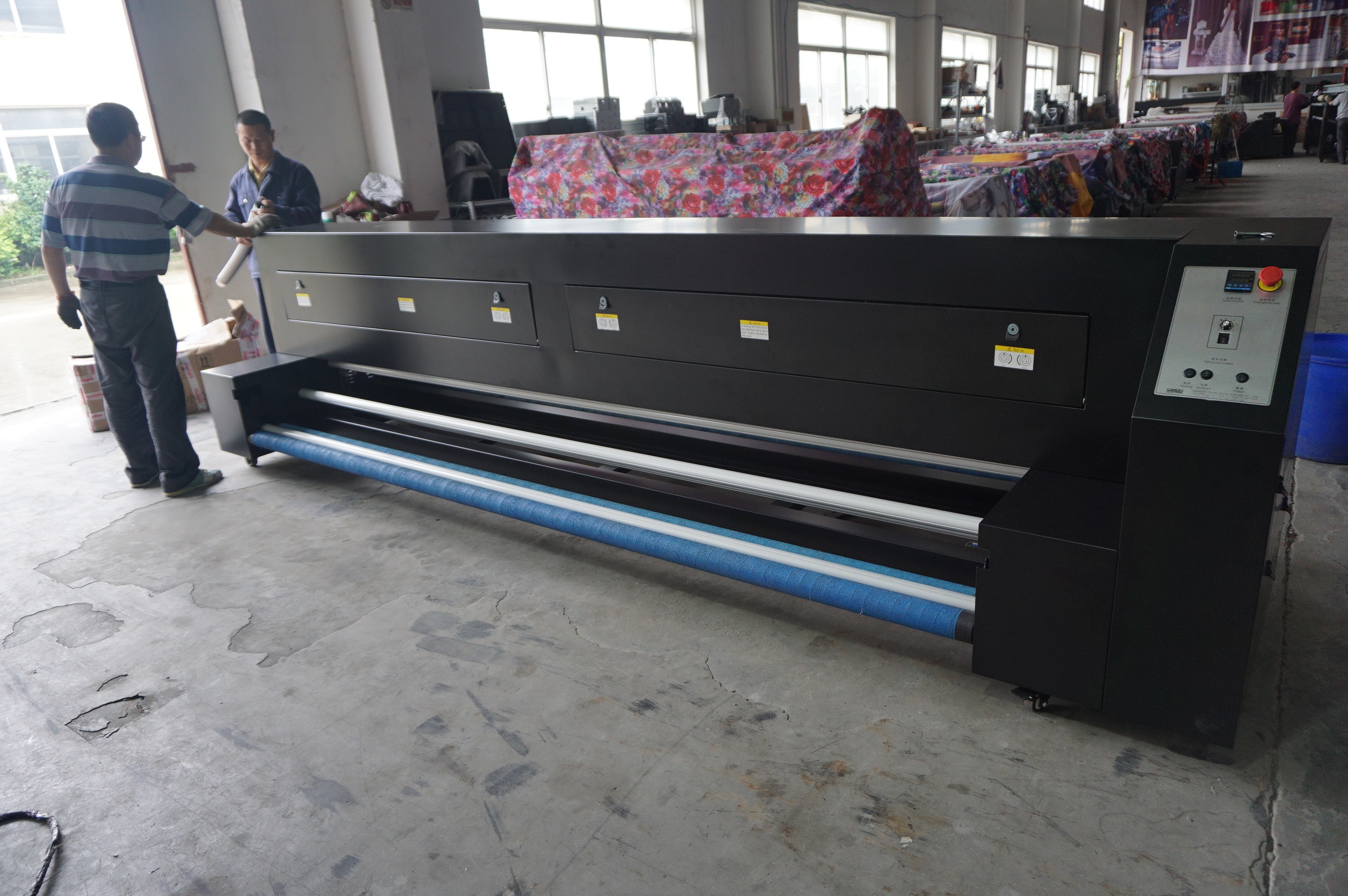  Automatic Large Size Heat Print Machine With High Temperature Manufactures