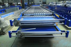  Two Layer Roofing Sheet Roll Forming Machine , Metal Roofing Roll Former Manufactures