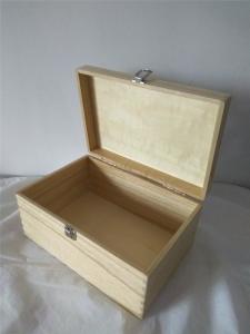  Affordable Paulownia Wood Boxes with round edges, Silver clasp and hinged, Matt Varnished Manufactures