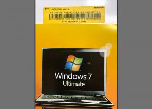  PC / Computer Windows 7 Ultimate 64 Bit Retail Product Key Microsoft Certified Manufactures