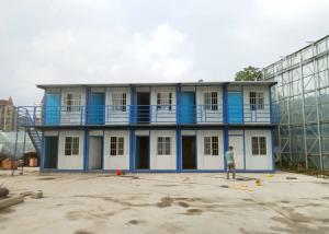  Workers Accommodation Double Storey Foldable Container House Manufactures