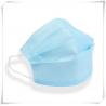 Buy cheap Liquid Proof 3 Ply Disposable Face Mask For Beauty Salon / Food Processing from wholesalers