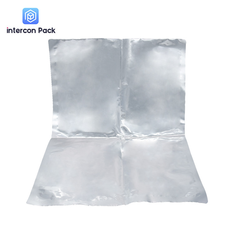 Three Side Sealing Aluminum Foil Pouches Gravure printing For Food