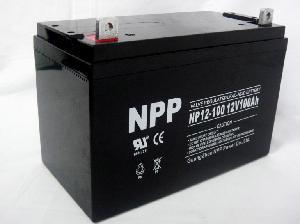  Rechargeable Gel Battery (NP12-100Ah) Manufactures