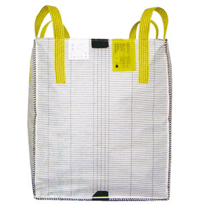  Baffle Conductive Big Bag , Large Anti Static Bags With Pp Fabric Material Manufactures