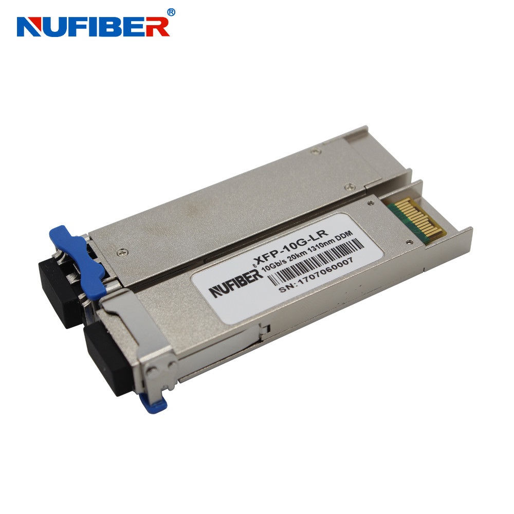 Buy cheap DDM 1310nm XFP 10G LR 20km SM Duplex LC For Cisco Huawei Mikrotik from wholesalers