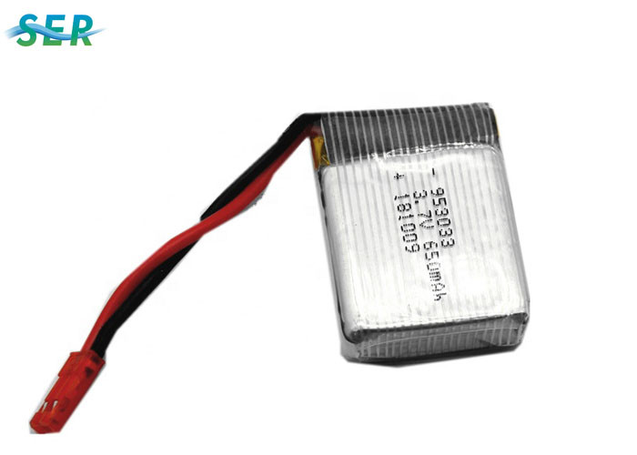  Lipo RC Drone Battery 3.7V 650mAh 25C High Discharge Rate 953033 Rechargeable Manufactures