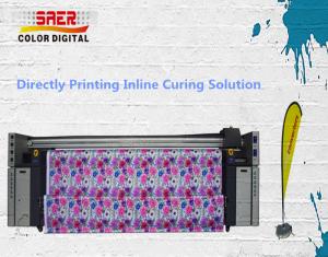  Sublimation Ink CMYK Inkjet Fabric Printing Machine Manufactures