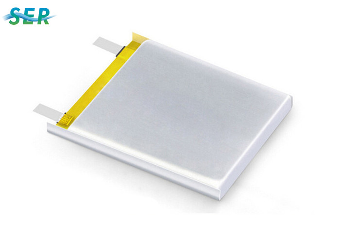  3.7v Rechargeable 2000mah Lithium Polymer Battery 604080 Square Shape For Power Bank Manufactures