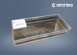  Epitaxial Thin Films Dia 40mm SGGG Single Crystal Wafer Manufactures