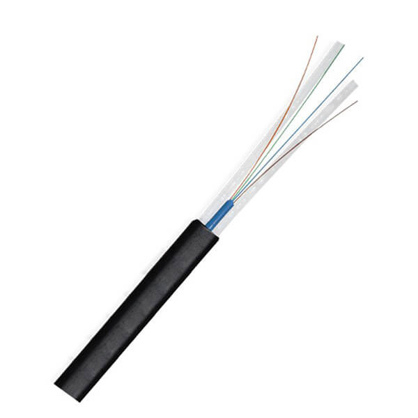  Flat Drop Home Cable System Ftth Optical Fiber Cable 1-24 Core LAN Communication Manufactures
