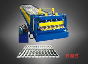  995 - Type Glazed Tile Making Machine , Roof Panel Roll Forming Machine Manufactures