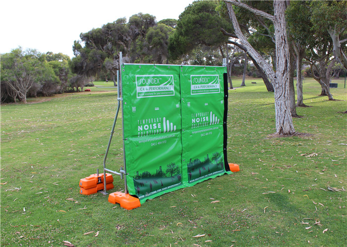  29dB Tarpaulin Acoustic Portable Fencing Panels Sound Wall Barrier Waterproof Manufactures