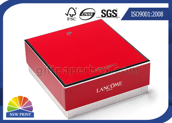  Two Piece Rigid Gift Box Packaging , Full Color Printing Square Paper Rigid box Manufactures