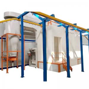 ABD Powder Coating Production Line With Curing Oven Automatic Spray Booth Manufactures