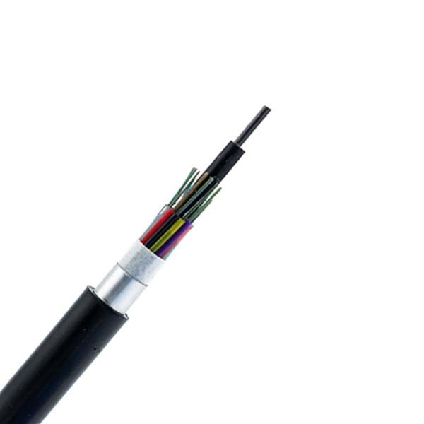 Buy cheap GYFTA53 4 Core Indoor Fiber Optic Cable SM G652D PVC Simplex from wholesalers