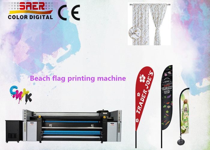  Large Format Pigment Ink Sublimation Printing Machine 1800DPI With 1.5mm Head Manufactures