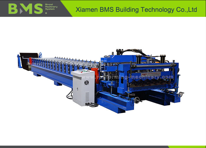  20M / Min Glazed Roof Tile Roll Forming Machine CE SGS Approved Manufactures