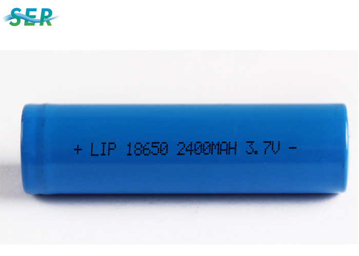 Stable Safe Lithium Ion AA Battery , 18650 Lithium Ion Rechargeable Cell 3.7V 2400mah Manufactures