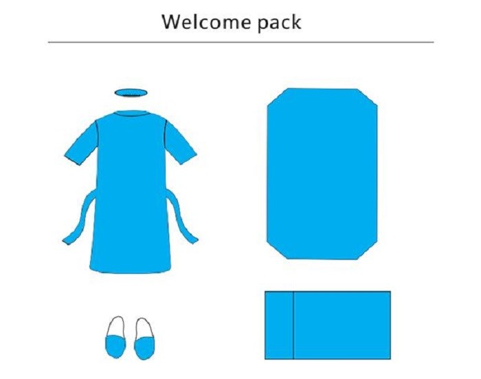 Quality Hygienic Welcome Sterile Surgical Packs Pillow Cover,Breathable Custom Surgical Packs for sale