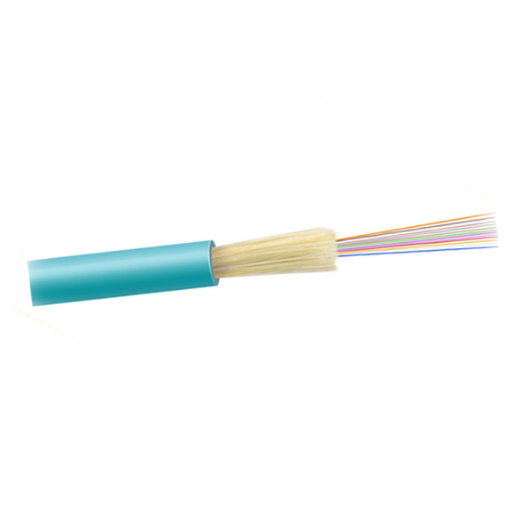  4 Cores Fiber Optic Cable GJFJV Indoor Single Mode High Flexibility Manufactures