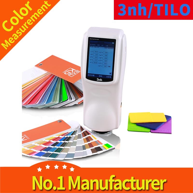  Ns820 Color Spectrophotometer D/8 with Opacity Whiteness Yellowness Function and 4mm Small Manufactures