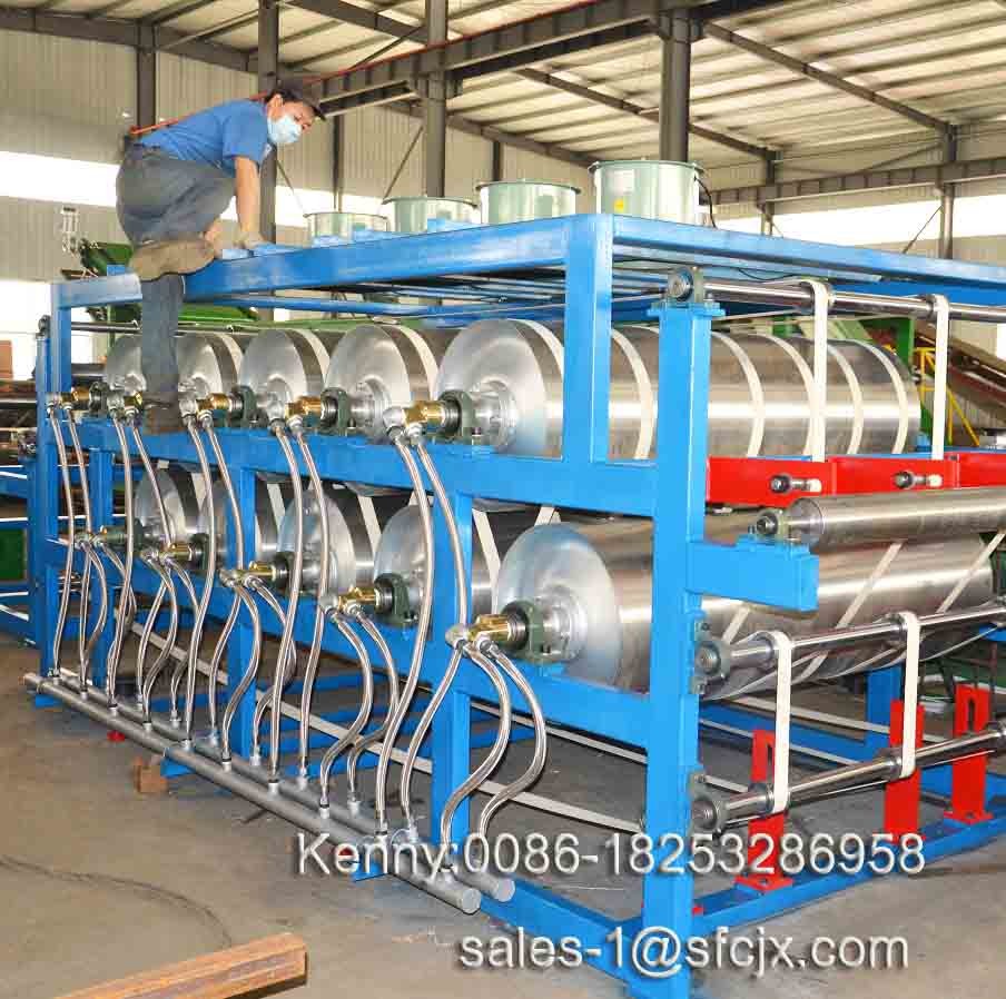 Stainless Steel Rubber Batch Off Cooler Manufactures