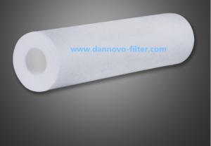  5 Micron 10" PP Sediment Water Filter Cartridge Water Filter Spun Filter Cartridge Manufactures