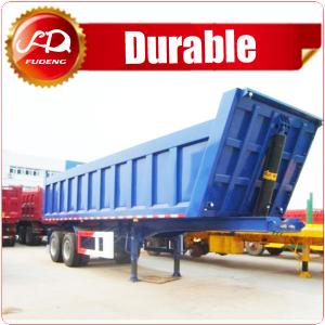  Best price semi trailer enclosed semi trailer dump truck trailer for sale in dubai Manufactures