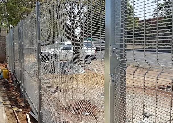 Buy cheap Visually Attractive Anti Climb Temporary Fencing Hot Dip Galvanized For Military from wholesalers