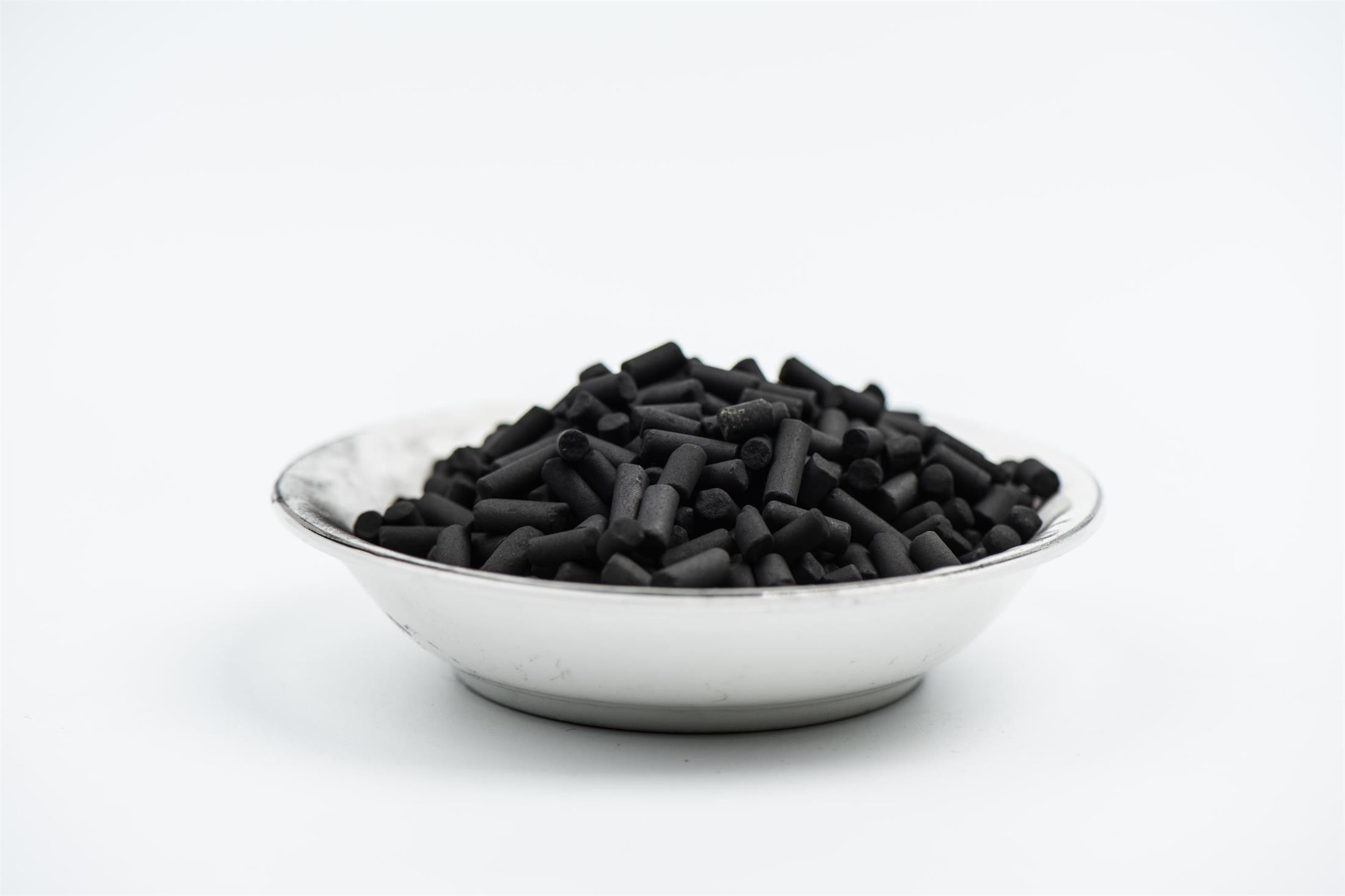  Medium Size Extruded Activated Charcoal Pellets , Sulfur - Loaded Mercury Removal Granular Activated Carbon Manufactures