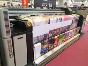  Home Textile Sublimation Printing Fabric Digital Inkjet Roll To Roll Machine Manufactures