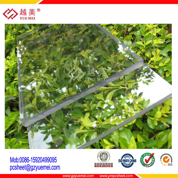  UV coated clear lowes polycarbonate solid panels roofing sheet Manufactures
