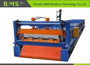  18.5KW Steel Floor Decking Roll Forming Machine 12-15m/min YX51-915 Manufactures
