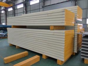  Modular Insulated Wall Polyurethane PU Sandwich Panel Manufactures