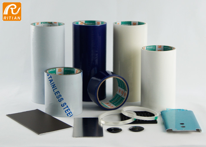  Customized Protective Film Roll , Anti Abrasion Surface Protection Tape For Aluminium Manufactures