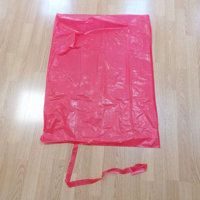  Hot Water Soluble Laundry Bags 660mm x 840mm, PVA Plastic Medical Laundry Bags With Red Tie Manufactures
